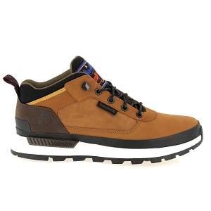  FIELD TREKKER MID LACE UP<br>Marron clair Cuir gras Uni