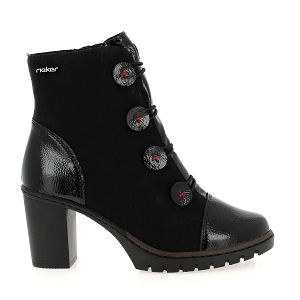 RIEKER Y2576<br>Noir multi Cuir synthétique