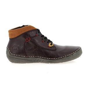 RIEKER 52544<br>Violet multi Cuir synthétique