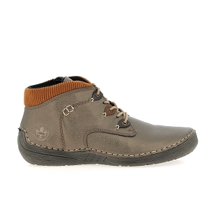 RIEKER 52544<br>Bronze multi Cuir synthétique