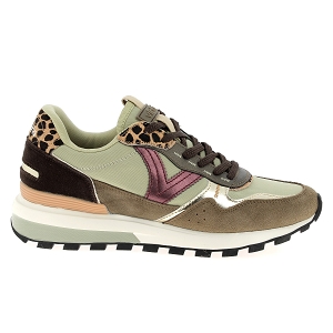 VICTORIA 1156108<br>Kaki multi Croute de cuir