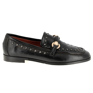  L53103<br>Noir or Cuir lisse Clous