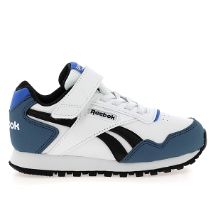 REEBOK REEBOK GLIDE ELASTIC & TOP STRAP<br>Blanc bleu Cuir synthétique