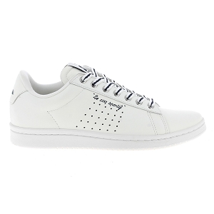 LE COQ SPORTIF COURT PREMIUM<br>Blanc Cuir synthétique