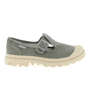 PALLADIUM PAMPA M JANE WASHED<br>Olive Toile Canvas