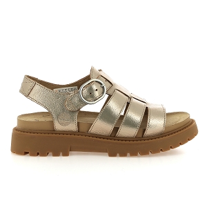 TIMBERLAND CLAIREMONT WAY FISHERMAN SANDAL<br>Mordoré Cuir lisse