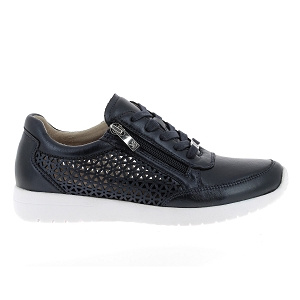 CAPRICE 23550<br>Marine Cuir lisse