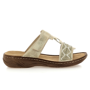 RIEKER V2864<br>Mordoré Cuir synthétique