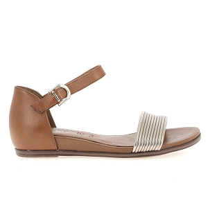 TAMARIS 28110<br>Marron or Cuir lisse
