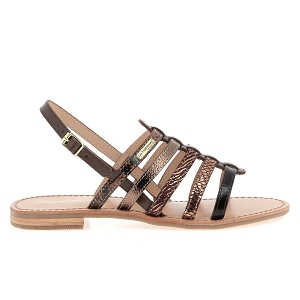 LES TROPEZIENNES HAVAGUM<br>Marron multi Cuir lisse