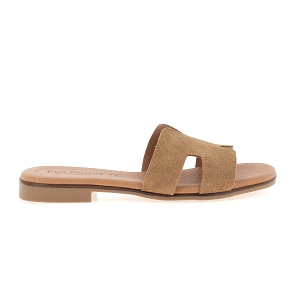 EVA FRUTOS 3053<br>Naturel Croute de cuir