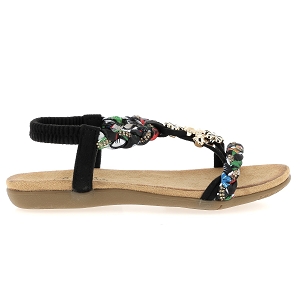 LES FILLES DU SUD FANI<br>Noir multi