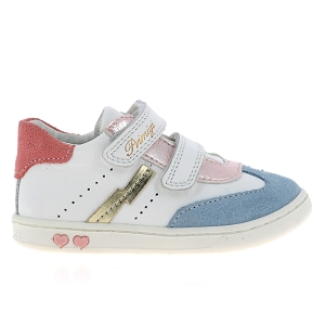 PRIMIGI BABY LIKE<br>Blanc multi Cuir lisse