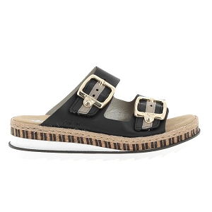 RIEKER V7955<br>Noir multi Cuir synthétique