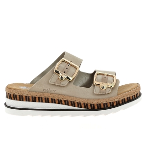 RIEKER V7955<br>Beige Cuir synthétique