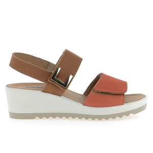 IMAC 757520<br>Marron orange Cuir lisse