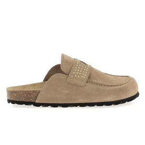  15942<br>Beige Croute de cuir Uni