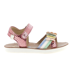 SHOOPOM GOA  BUBULLE<br>Rose multi Cuir lisse