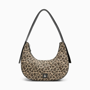 VANESSA WU LEXIE<br>Marron noir Toile Canvas