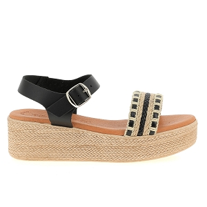 EVA FRUTOS 5395<br>Noir multi Cuir lisse