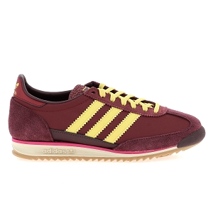 ADIDAS SL 72 OG W<br>Bordeaux jaune Toile Nylon