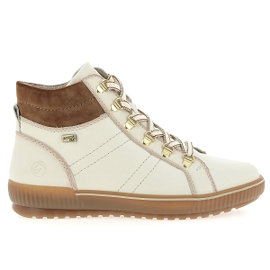 R7637 D0781:Blanc cassé/Cuir imperméable/Uni