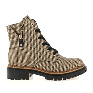 RIEKER 72617<br>Beige multi Cuir synthétique