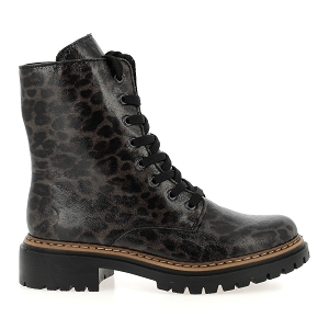 RIEKER 72627<br>Noir marron Cuir synthétique