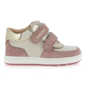 GEOX B BIGLIA GIRL<br>Rose or Cuir synthétique
