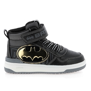 GEOX J WASHIBA BOY<br>Noir or Cuir synthétique