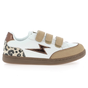 VANESSA WU OXANE<br>Blanc marron Cuir synthétique