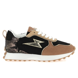 VANESSA WU LUNELLE<br>Marron noir Cuir synthétique