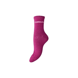 PIECES PCSEBBY LONG GLITTER STATEMENT SOCK FC<br>Rose