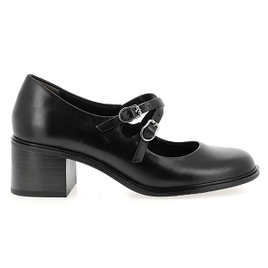  22411<br>Noir Cuir lisse Uni
