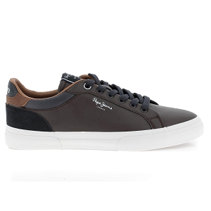 6603 KENTON COURT M:Marron marine/Cuir synthétique/Uni