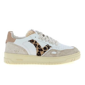 VICTORIA 257124<br>Blanc marron Cuir lisse