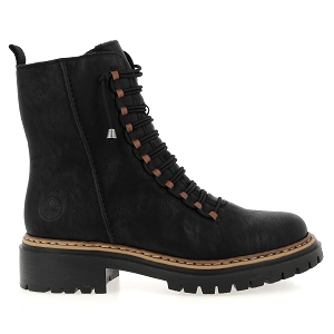 RIEKER 72653<br>Noir multi Cuir synthétique