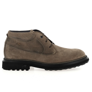  F2055<br>Taupe Croute de cuir Uni