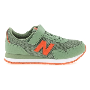 NEW BALANCE 323<br>Kaki orange Toile Mesh