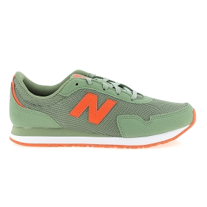 NEW BALANCE 323<br>Kaki orange Toile Mesh