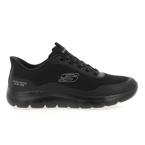 SKECHERS SUMMITS LEYTER<br>Noir Toile Mesh