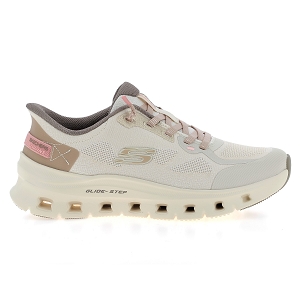 SKECHERS GLIDE STEP PRO  PURE MOTION<br>Beige multi Toile Mesh
