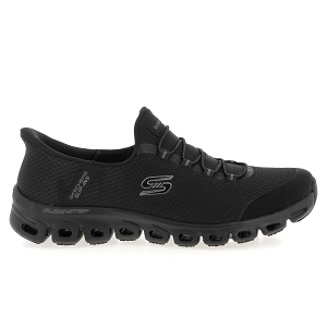 SKECHERS SLIP INS GLIDESTEP  VIBEY<br>Noir Toile Mesh