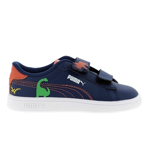 PUMA INF PUMA SMASH<br>Marine multi Cuir synthétique