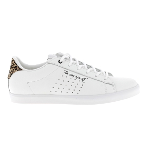 LE COQ SPORTIF LUCIE LEATHER<br>Blanc or