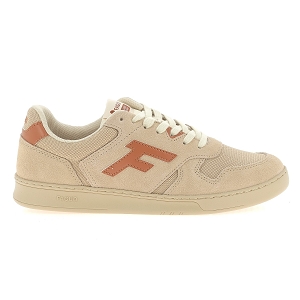 FAGUO PALMER BASKETS<br>Beige orange Nubuck