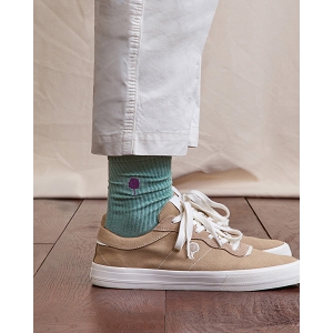 FAGUO SOCKS X1 UNDERWEAR KNIT<br>Vert Coton