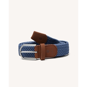 FAGUO BELT BELT WOVEN<br>Bleu Polyester