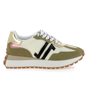 CL11 SNEAKERS CL99<br>Kaki multi Toile Nylon