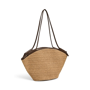 PIECES PCBALLAN BAG BUNDLE<br>Beige marron Raphia